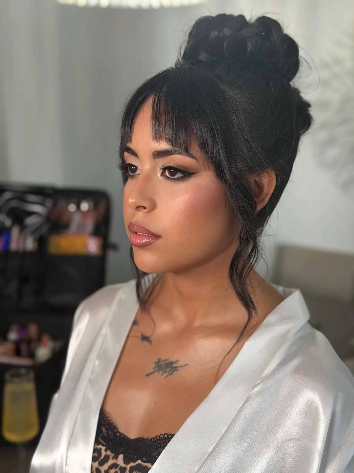 Soft glam — bridal makeup