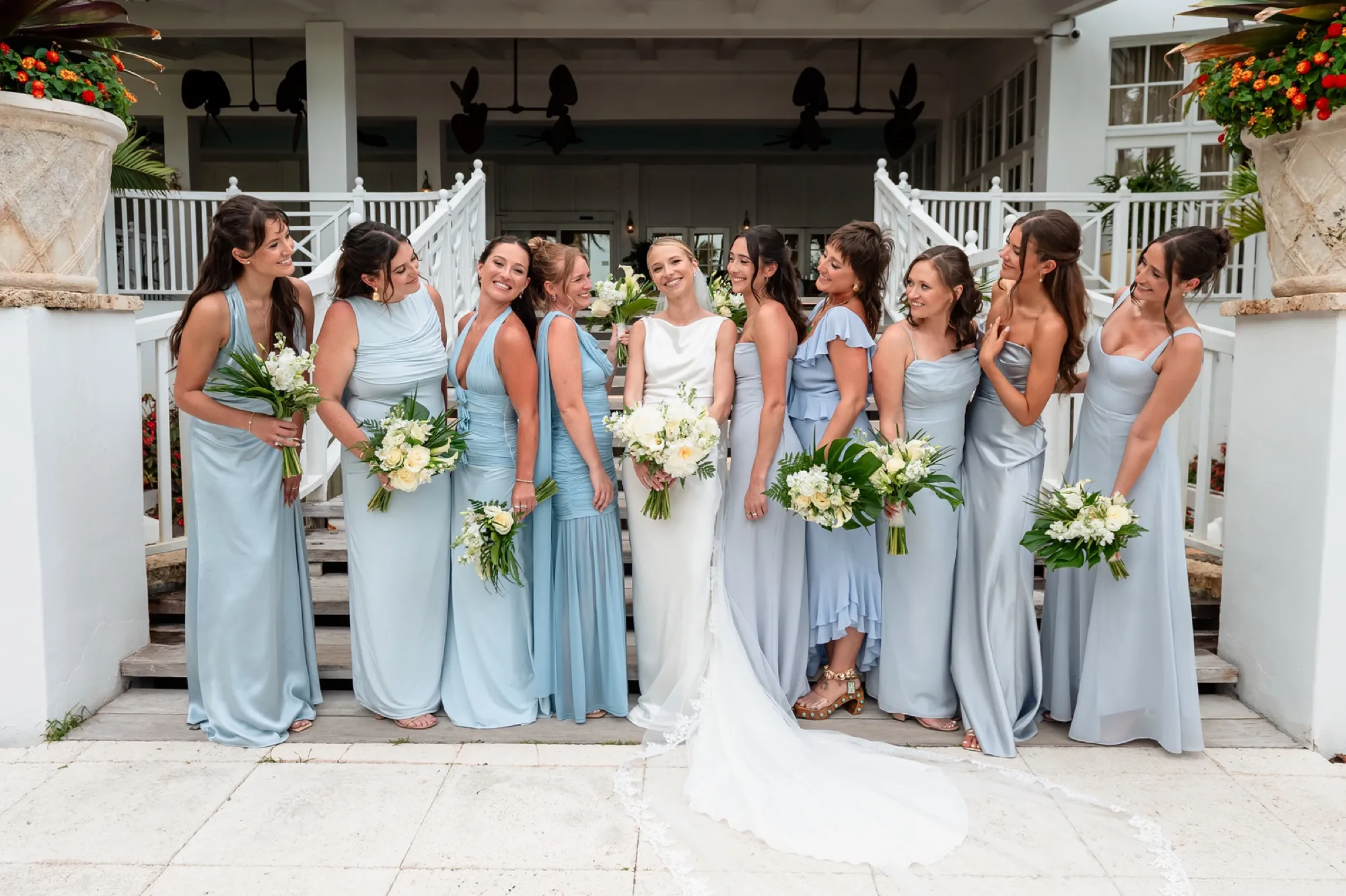 Bridal party — bridal makeup by Svitlana Prykhodko