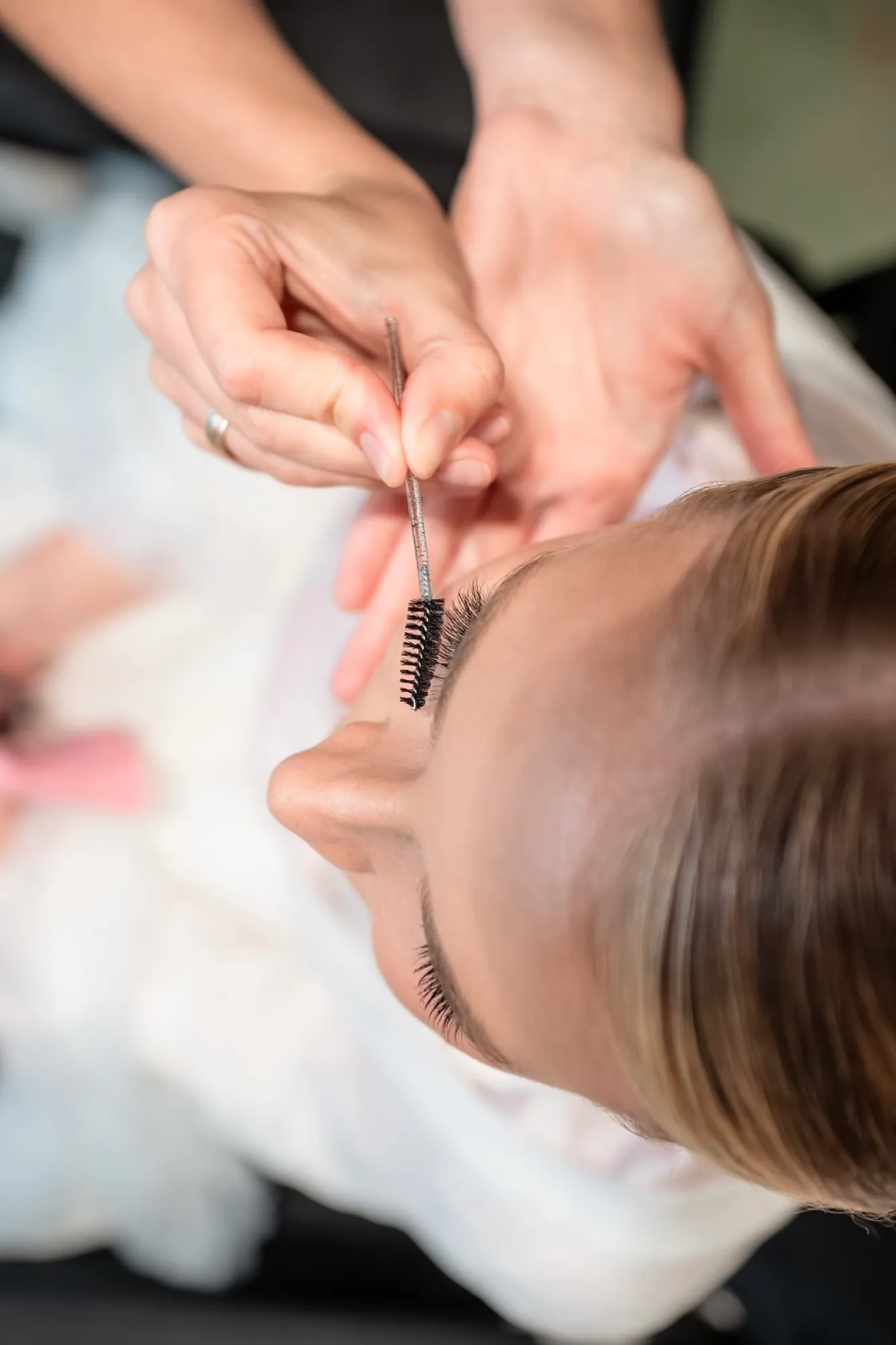 Getting ready — bridal makeup by Svitlana Prykhodko